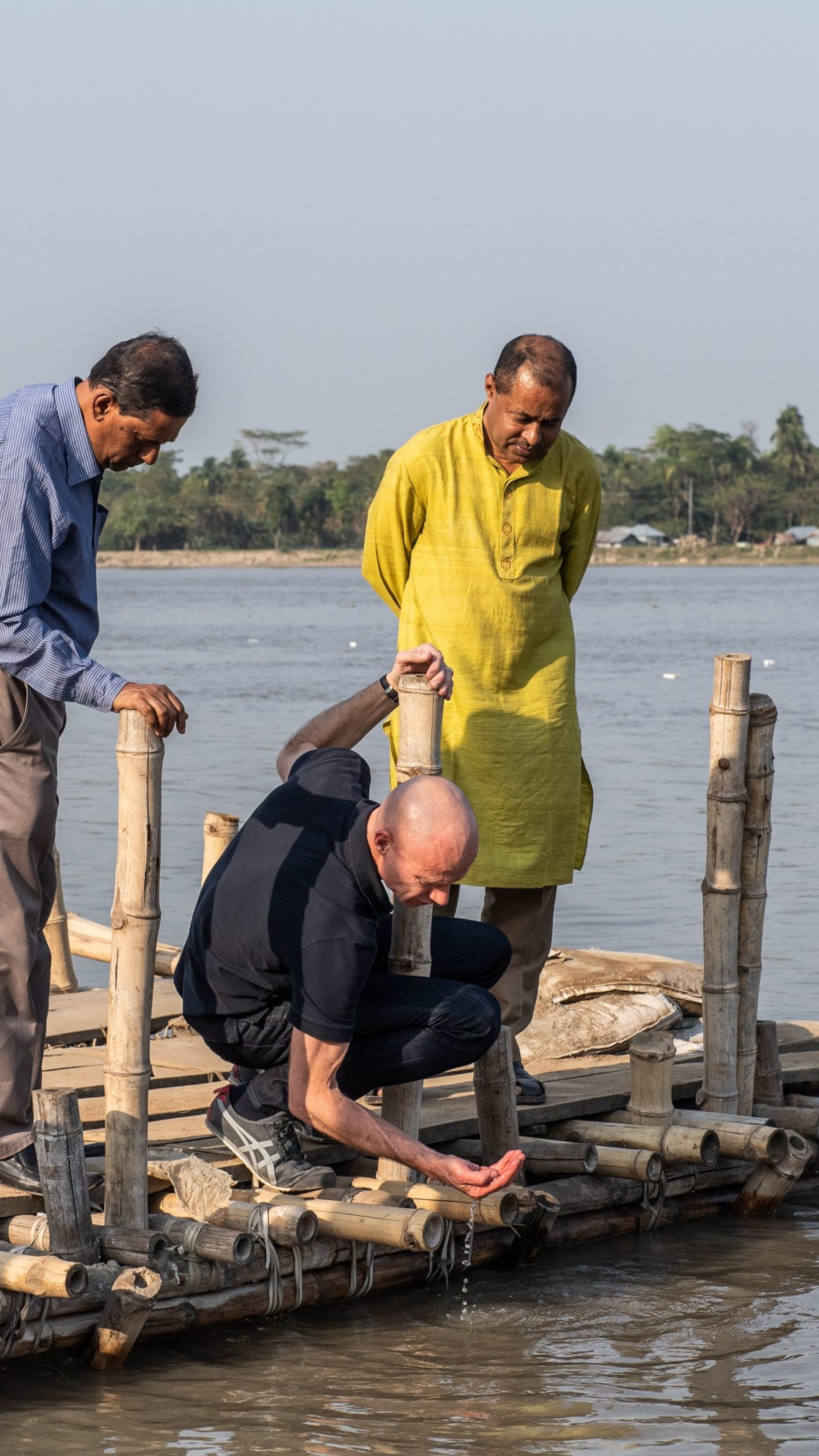 Henk Ovink in Khulna, photo by Cynthia van Elk